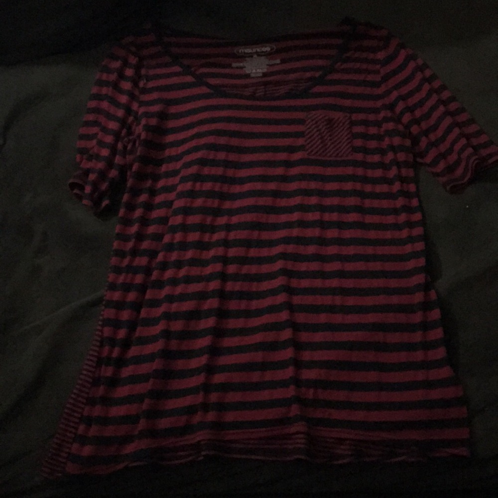 Stripped long sleeve tee